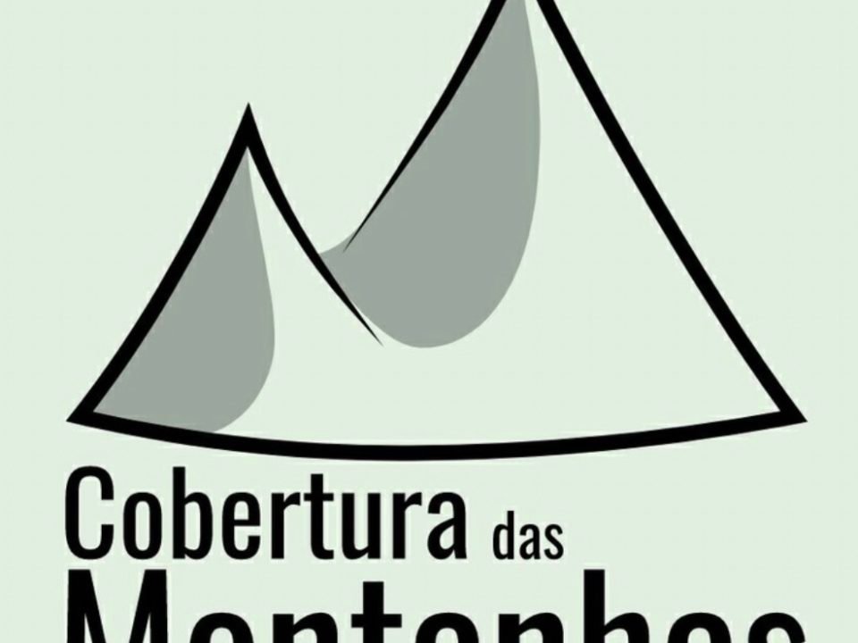 logotipo cobertura das montanhas