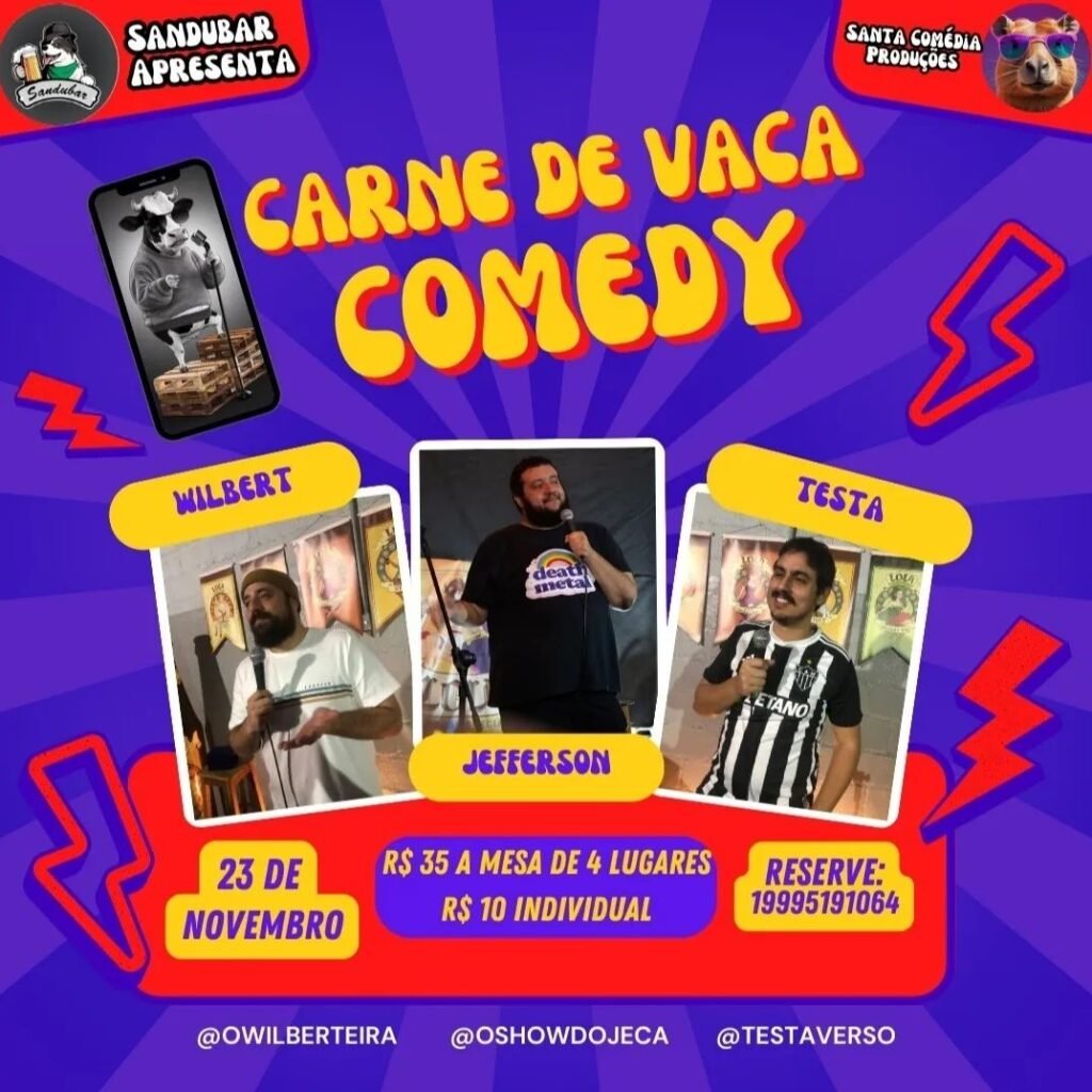 Stand-up - Carne de Vaca